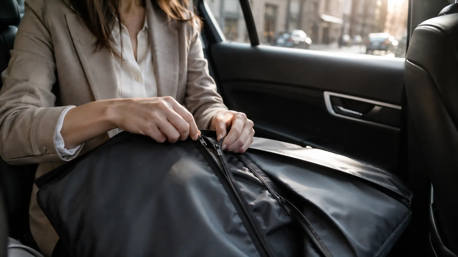 How a Garment Bag Saved My Suit Before a Client Meeting