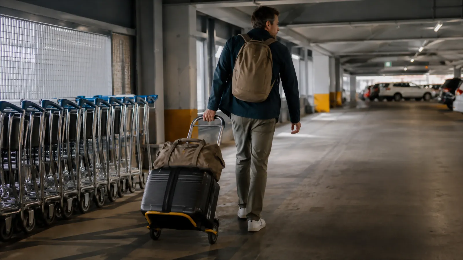 SPACEKEEPER Cart vs. the Free Airport Luggage Trolley: Which Wins